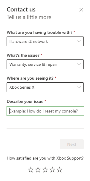 Change the warranty remaining for xbox controller