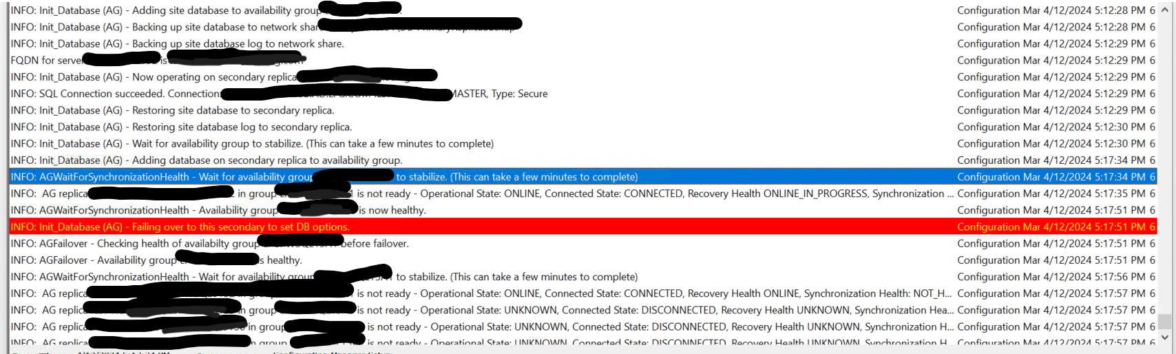 Facing challenges in setup of SCCM with SQL clustering - Microsoft Q&A
