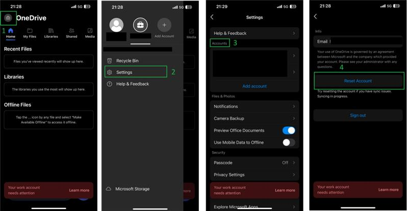 Help fix one drive on Iphone - Microsoft Q&A
