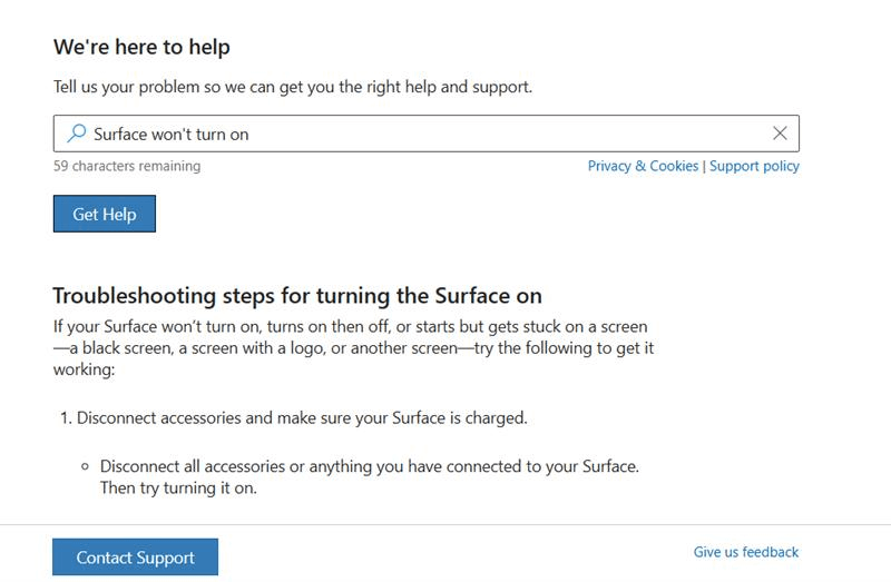 Surface Pro 9 start up issues - I think I tried all the normal steps ...