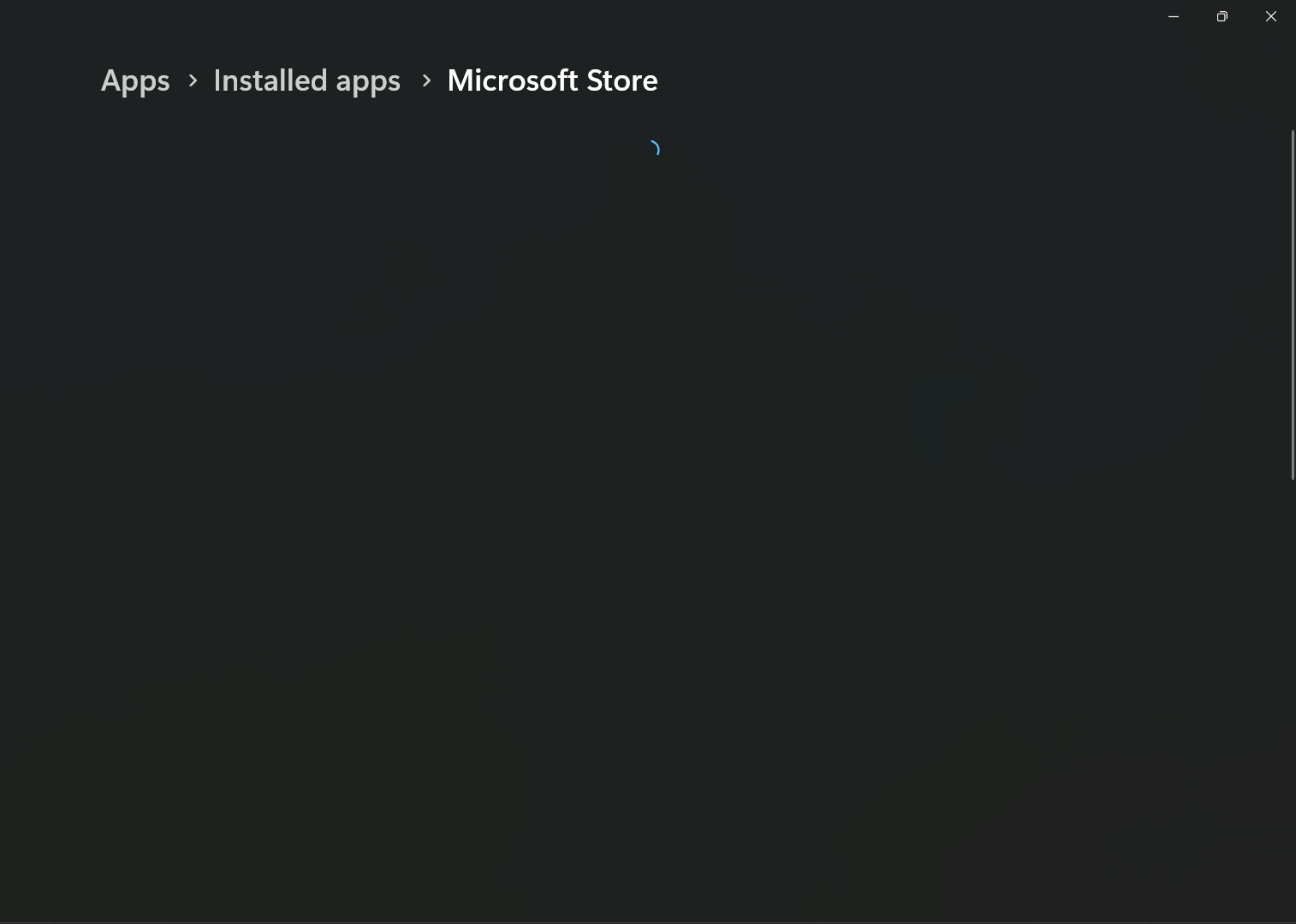 Windows update stops at 96 % and all the windows related apps cannot ...