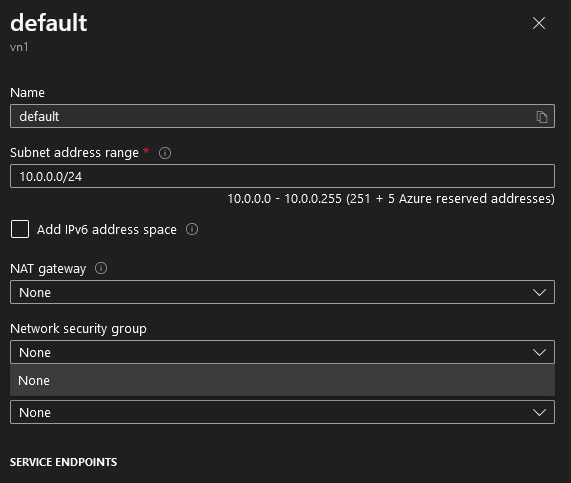 Why can't I associate my NSGs to a NIC or subnet? - Microsoft Q&A