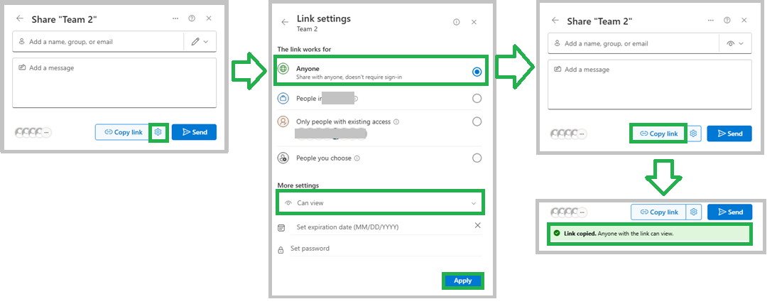 Our SharePoint files stopped being able to share via link - Microsoft Q&A