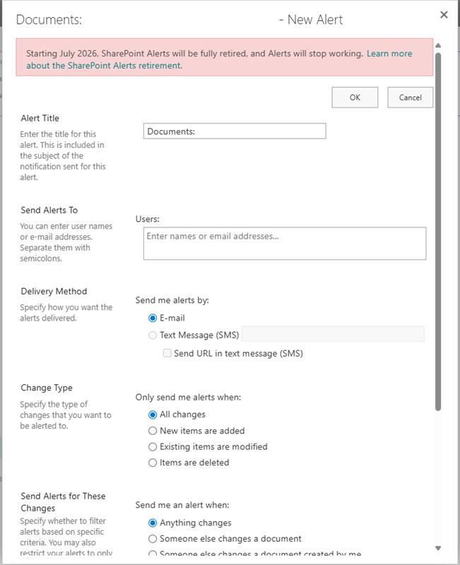 How can I set alerts for OneNote - Microsoft Q&A