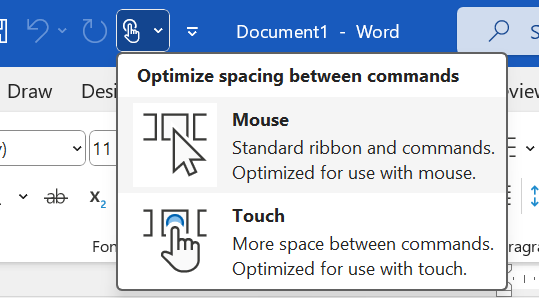 Customize the ribbon - how to make the icon of the ribbon smaller ...