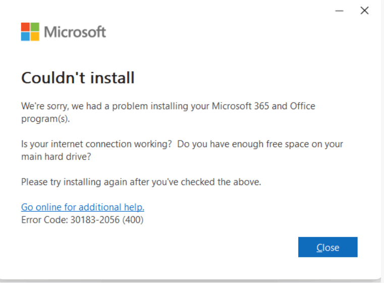 Unable to download Office 2019 Professional Plus via ODT - Microsoft Q&A