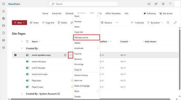 Limit edit access to specific sharepoint pages instead of granting full ...