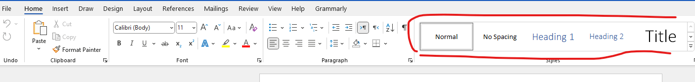 Why the styles layout looks different? - New Experience! - Microsoft Q&A