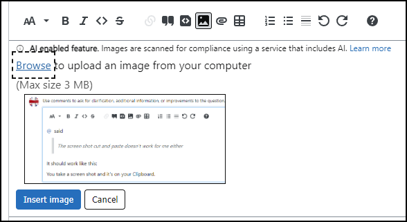 User's image