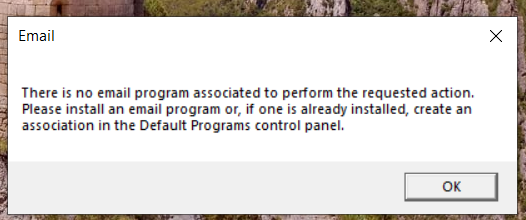 Screen error for default ap - Microsoft Q&A