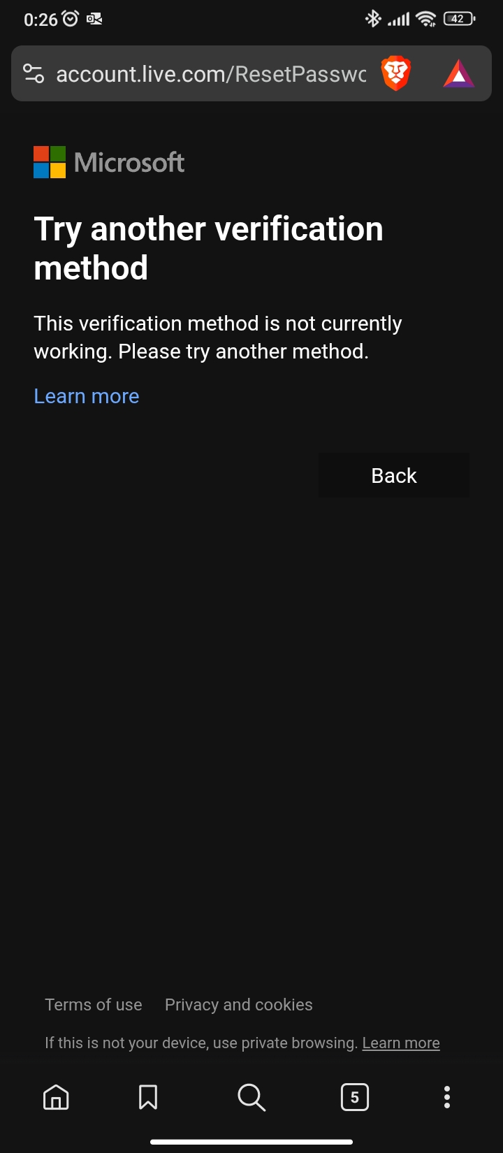 My phone was reset a few days ago. I was using the authenticator app ...