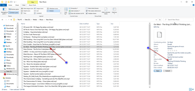 How to change details about a file? - Microsoft Q&A
