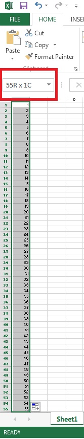 Count rows and columns by highlighting - Microsoft Q&A