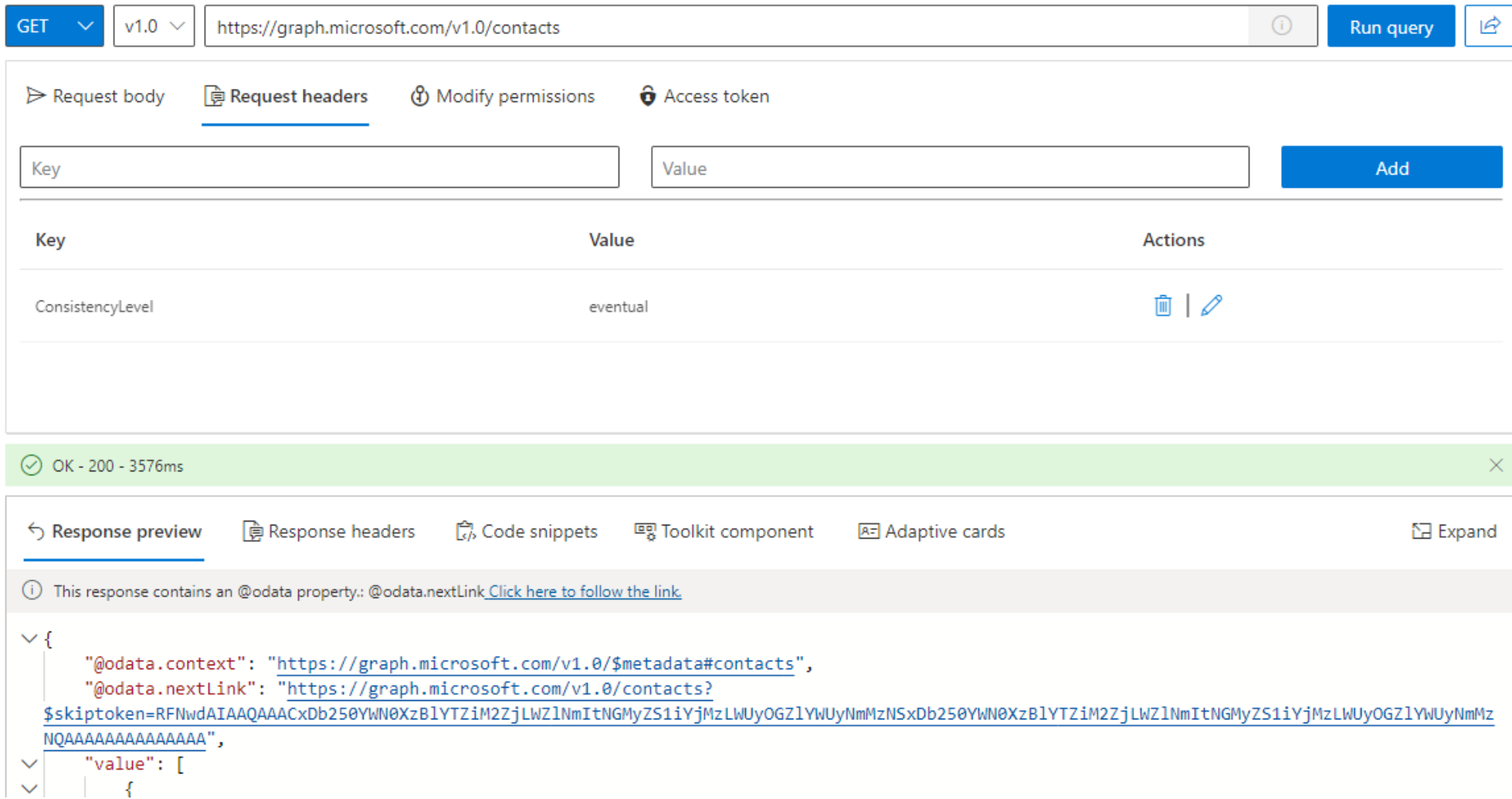 Get Contacts and Groups from Exchange Online Default Global Address