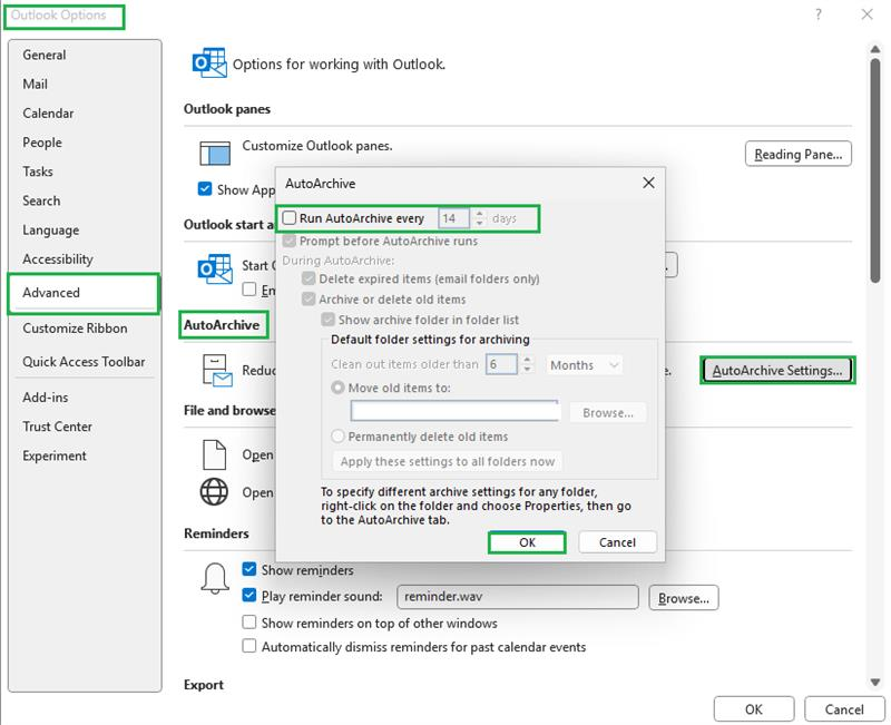 Outlook deleting all items in Inbox every 2 - 3 weeks without user ...