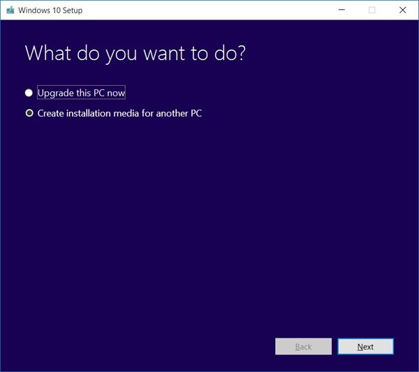 Windows 10 update- Receives message 