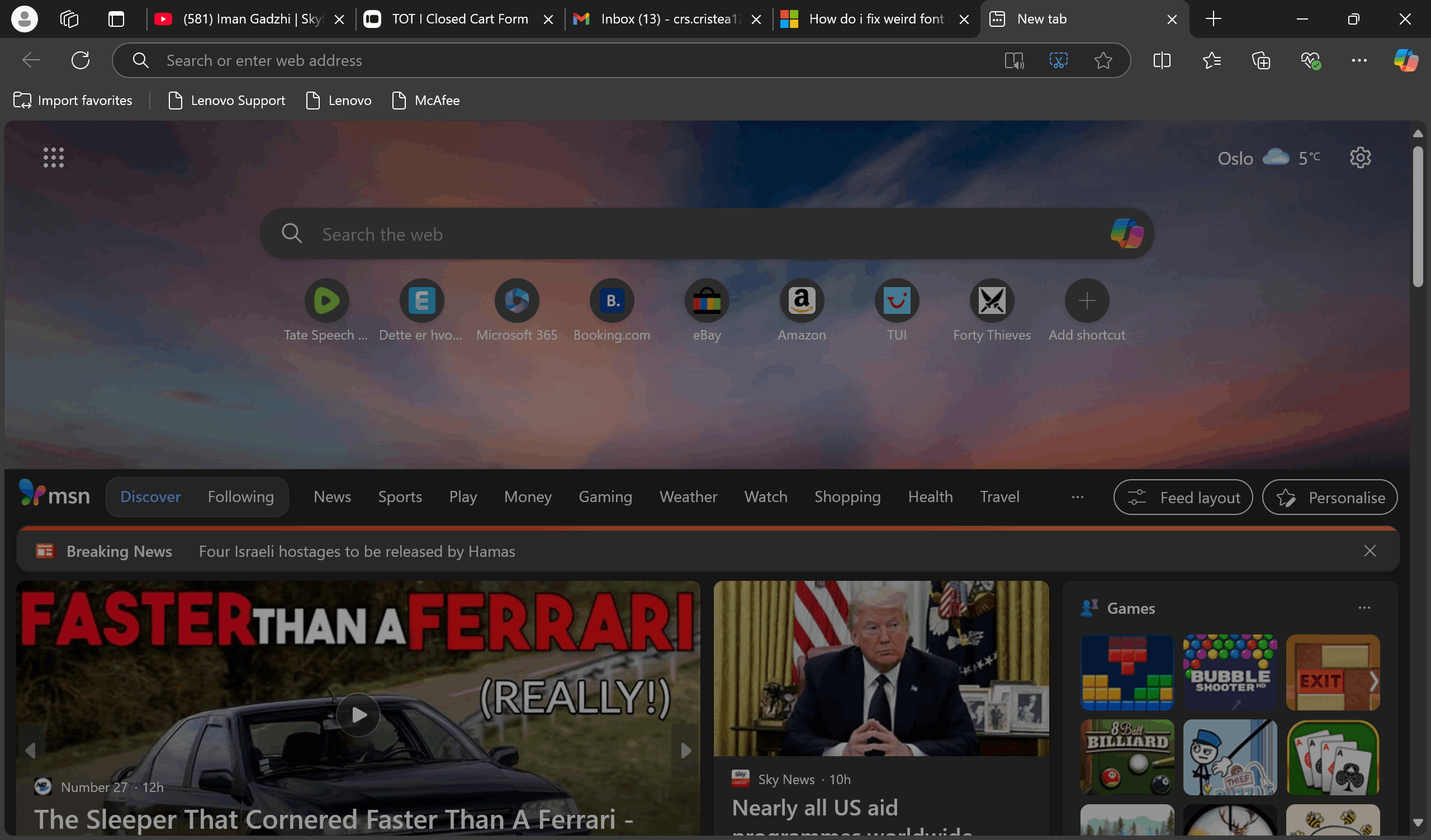 How do i fix weird font on my 2nd display - Microsoft Q&A