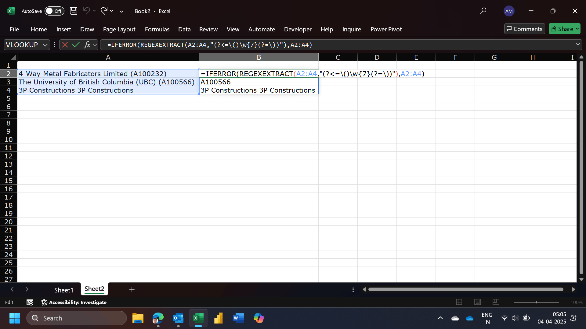Text functions combined with If Statement - Microsoft Q&A