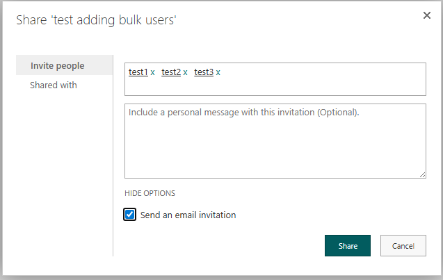 How do you bulk add members to sharepoint site - Microsoft Q&A