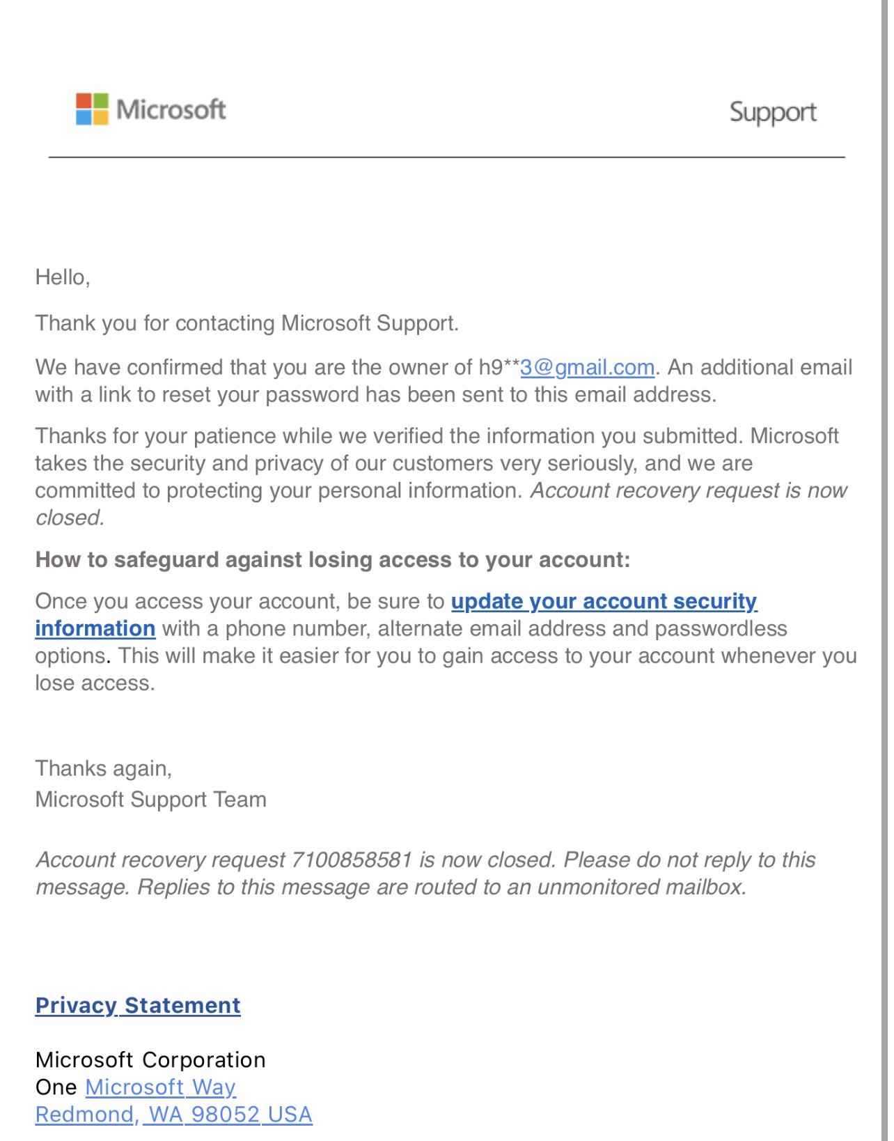 i don’t know why i received 2 emails with same content, the different ...
