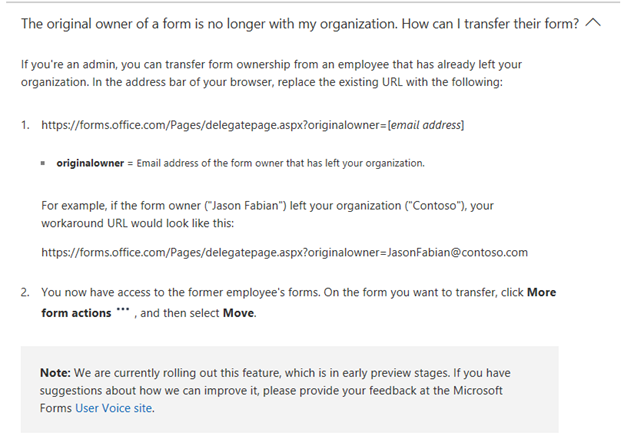 Share button on forms is missing - Microsoft Q&A