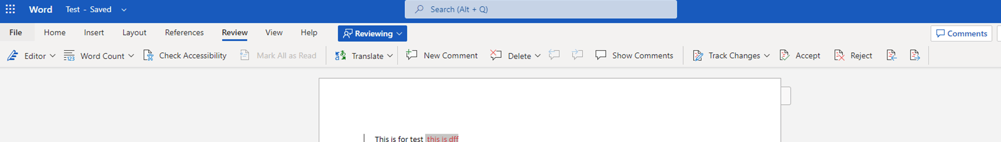 'Simple Markup' in SharePoint version of Word? - Microsoft Q&A