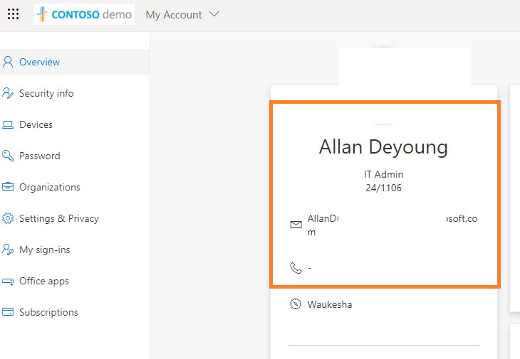 The email display name is still showing up with the old employee's name ...