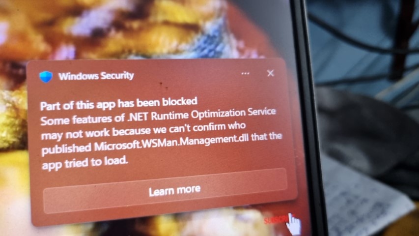 Why pop-up notification coming every 10 seconds saying that some ...
