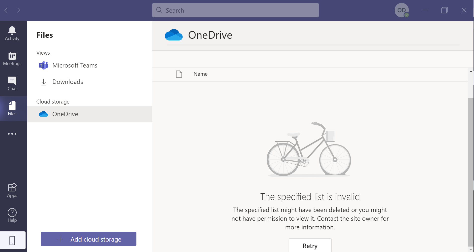 Files not working in all channel of Team - Microsoft Q&A