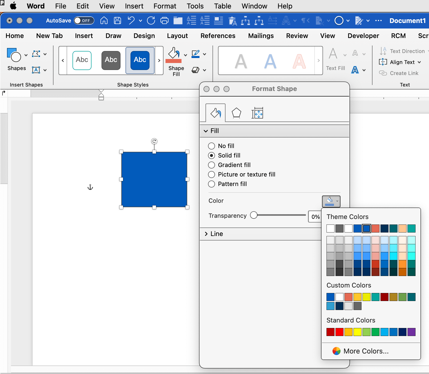 Word not showing customize colours? - Microsoft Q&A