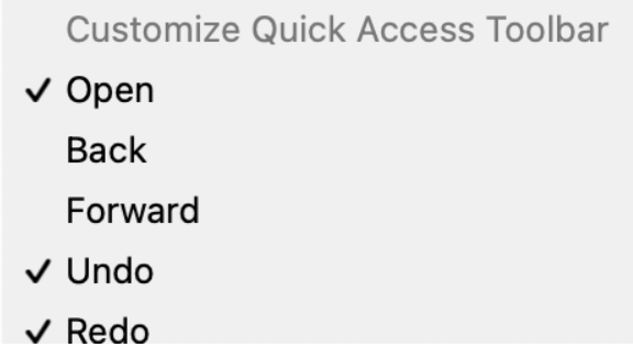 Customize Quick Access Toolbar in OneNote Greyed Out (Microsoft 365 ...