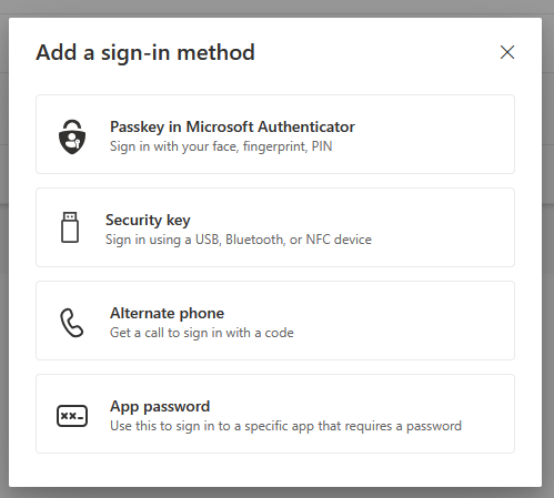 MFA option not available to user - Microsoft Q&A