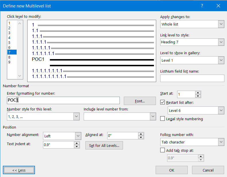 Using SEQ AUTONUM and fields to produce sequential numbering in a ...