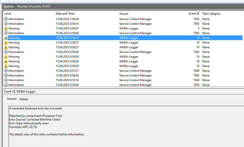 BSOD everytime I run Unreal Engine C++ compilation in Visual Studio ...