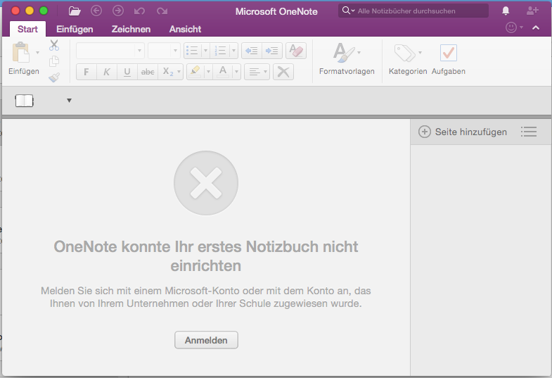 Mac OS: Cannot sign into OneNote - Microsoft Q&A