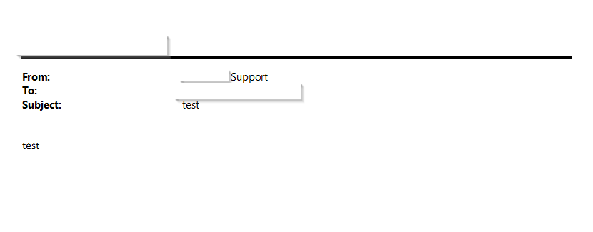Draft email printing with the sent field - Microsoft Q&A