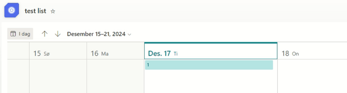 Issues with Calendar View in SharePoint List - Microsoft Q&A