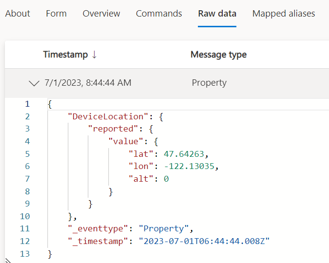 Location Data Missing from Raw Data - Microsoft Q&A