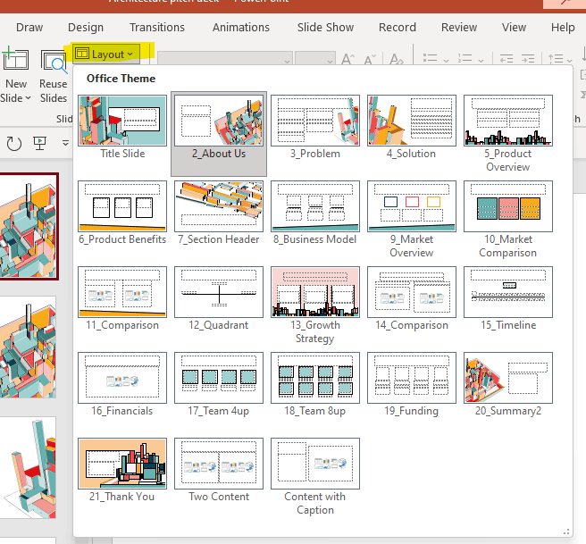 Powerpoint Theme and layout issues - Microsoft Q&A