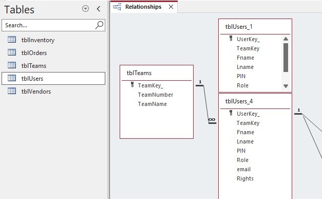 Why do duplicate tables appear in Relationships with an underscore ...