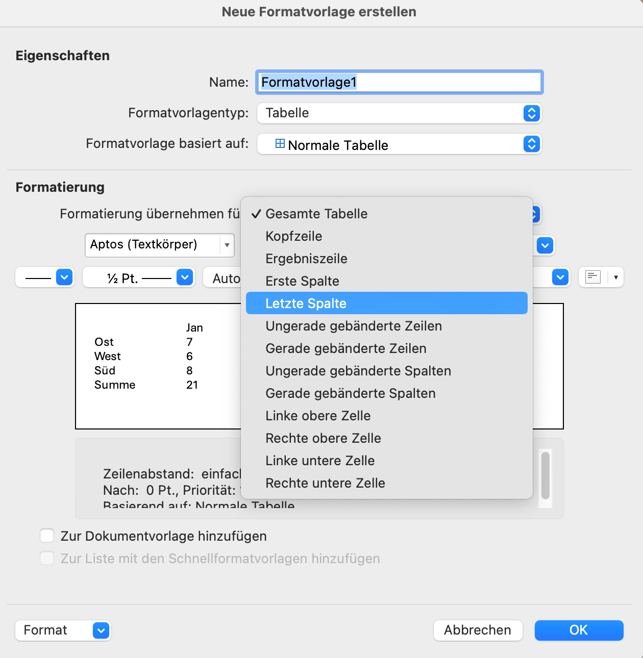 How can I change the default settings for tables? - Microsoft Q&A