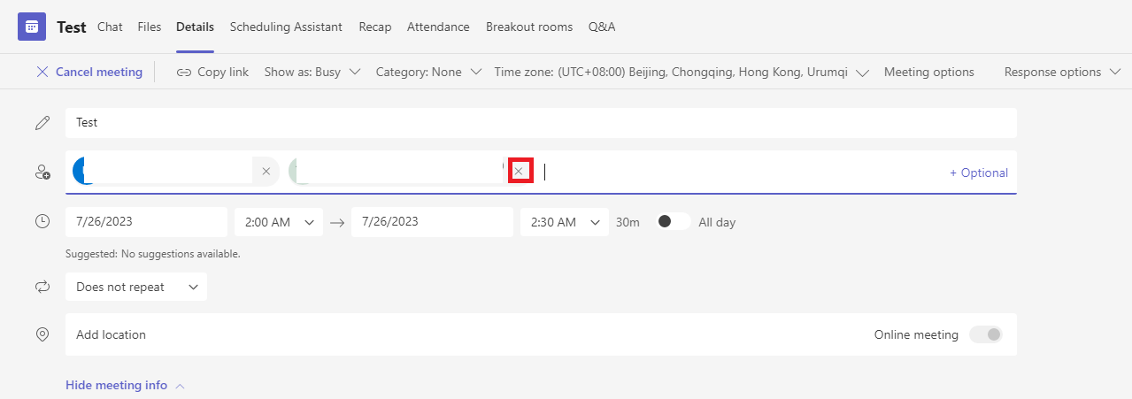 Teams event updates sending to denied invitees - Microsoft Q&A
