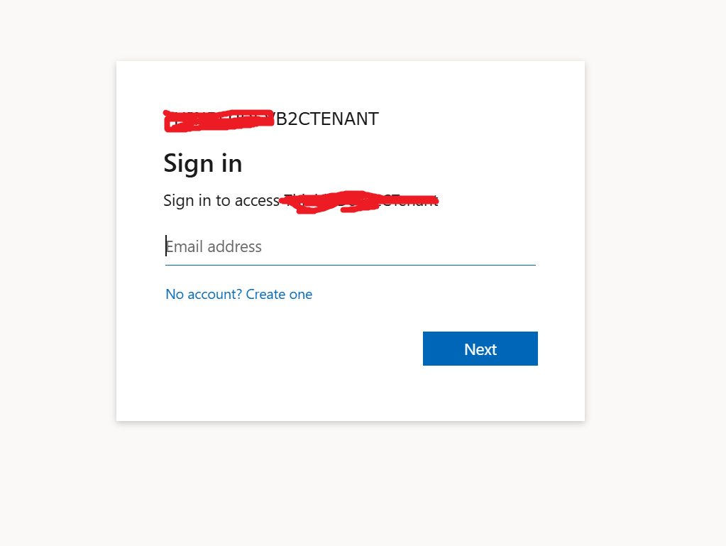 B2C Custom IdP Button not Appeared