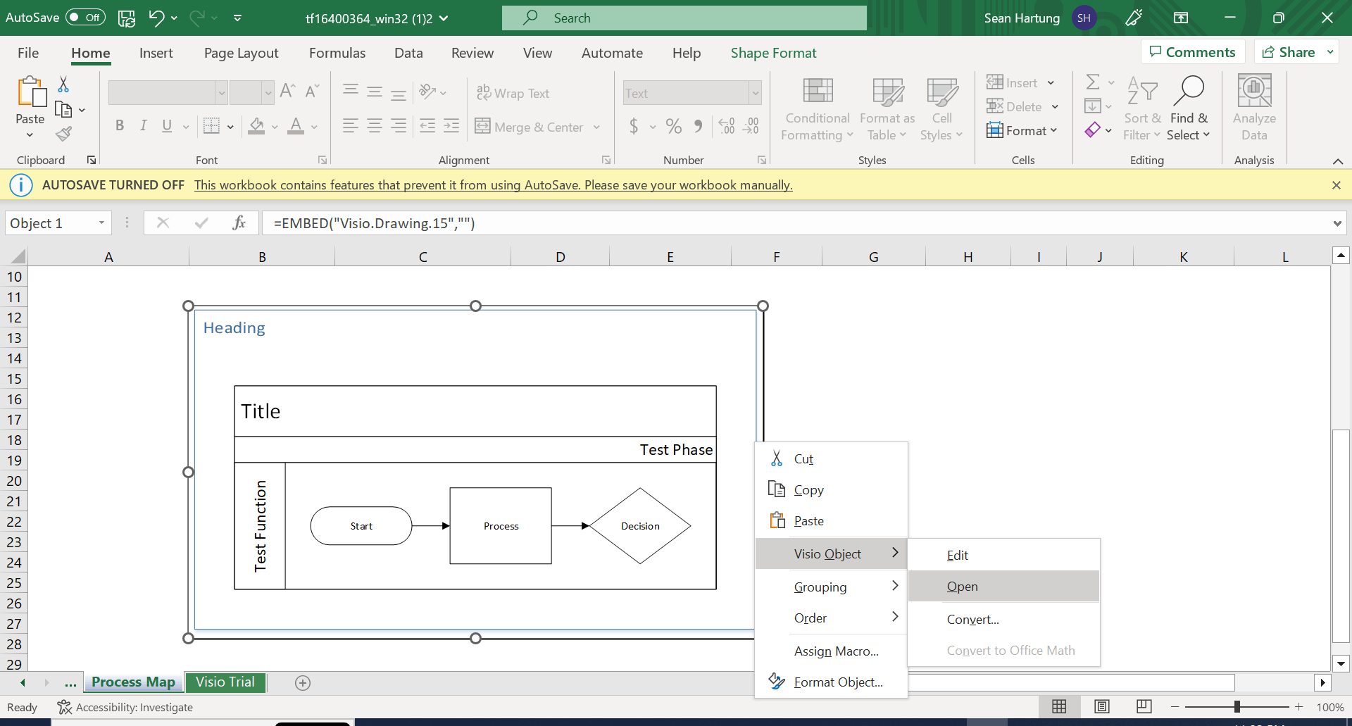 Link a Visio file to another document - Microsoft Q&A