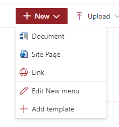 New button missing from library - Microsoft Q&A