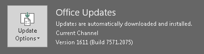 Unable to Locate File Block Settings in Outlook 2016 and Word 2016 ...