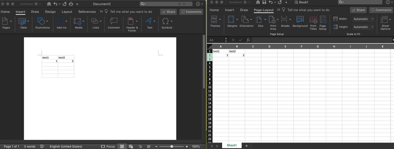 Word 365 - Add Rows to an Embedded Excel Table - Microsoft Q&A