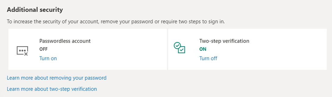 I adopted Passkeys for my account yet a password is still a sign in ...