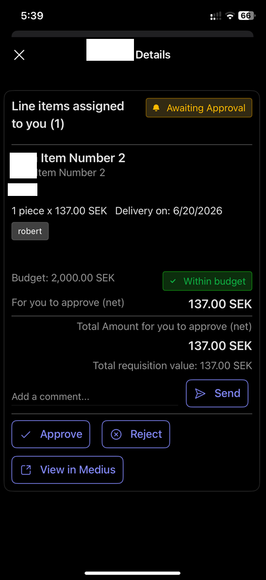 User's image