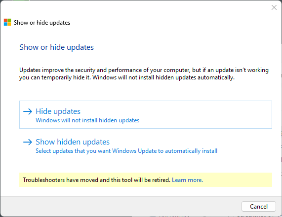 Windows Updater tries to install Intel device drivers over an over, but ...